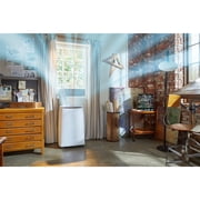 LG New 14,000 BTU 450 Sq Ft Smart Wi-Fi Enabled Dual Inverter Portable Air Conditioner, White
