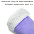 thumbnail image 3 of Sherpa Slipper Socks for Women,Winter Indoor Home Non Skid Booties, 3 of 7