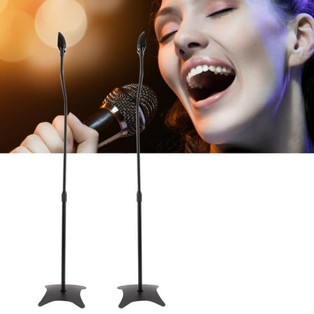 A Pair Professional Microphone Stand Holder Universal Surround Sound Stand Set
