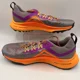 thumbnail image 2 of Nike React Pegasus Trail 4 Womens Size 8 Purple Orange Running Shoes DJ6159-500, 2 of 6