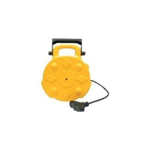 Bayco SL8903 50 ft Retractable Cord Reel, 14/3