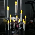 thumbnail image 2 of ZONHEBIN 6 LED Flameless Taper Candles for Wedding Pool Party, 2 of 6