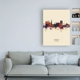 thumbnail image 3 of Trademark Fine Art 'Dundee Scotland Skyline Portrait III' Canvas Art by Michael Tompsett, 3 of 3