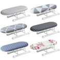 thumbnail image 1 of Estbridge Ironing Board Home Travel Portable Sleeve Cuffs Mini With Leg Folding, 1 of 8