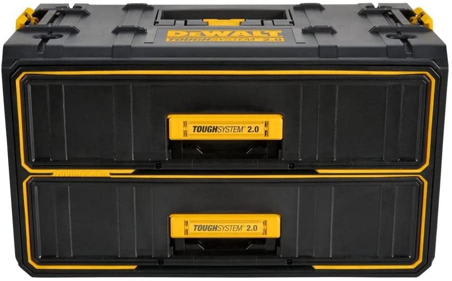 DEWALT ToughSystem Tool Box, 2.0 TwoDrawer, 21.8in. DWST08320
