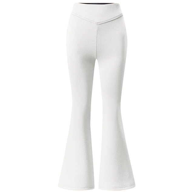 Product Classification Girls Pants | Product Title Dressy Flare Bottom School Pants for Girls | Platform Competitor Title Girl's High Waisted Stretch Bottoms Ruffle Flare Pants