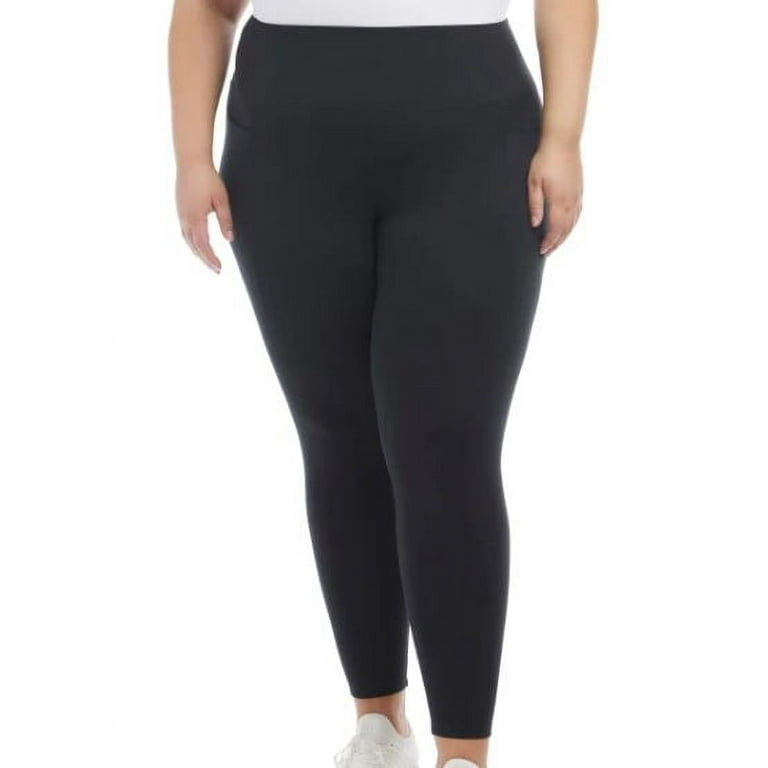 Danskin Ladies' Size Medium (8-10) Legging 7/8 Pants, Black