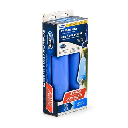 Camco 40044 TastePure Water Filter, (Pack of 2) (Best Rv Water Filter)