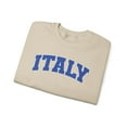 thumbnail image 3 of Italy Sweatshirt Gifts Crew Neck Shirt Long Sleeve Unisex, 3 of 7