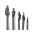 thumbnail image 2 of Countersink Milling Cutter, 5pcs Countersink End Mill Cutter Slot Drill Bits Tool M3-M8 4 Flutes HSS-AL For Milling Of Copper, Aluminum, Steel, Cast Iron, 2 of 8