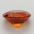 thumbnail image 2 of Orange Garnet 2.16cts Round 7.82x7.75x4.72mm Loose Gemstone AGL Certified, 2 of 4
