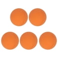 thumbnail image 1 of 5pcs 6cm Bouncy Ball Safe Eco-Friendly Rubber Portable Hand Training Ball Wall Ball for Kids for Swimming Pools Beaches Orange, 1 of 5