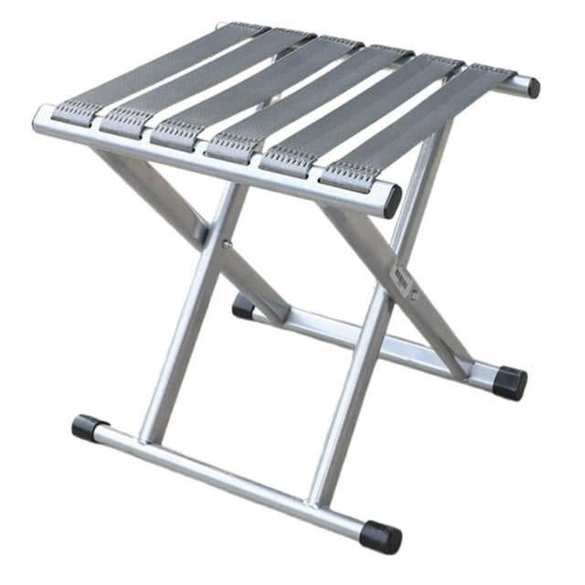 Taburete plegable para acampar, taburete plegable para acampar, reposapiés, taburete plegable para playa, para conciertos, Picnic, barbacoa y viajes estilo C