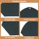 thumbnail image 3 of Bolsa de almacenamiento ligera para mascarillas Laklulu con diseño de apertura para la boca, 3 of 5