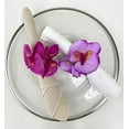 thumbnail image 2 of Fennco Styles Handmade Double Moth Orchid Decorative Napkin Rings, Set of 4 - Ivory Flower Napkin Holders for Dining Table, Banquet, Wedding, Holiday Décor and Special Event, 2 of 7