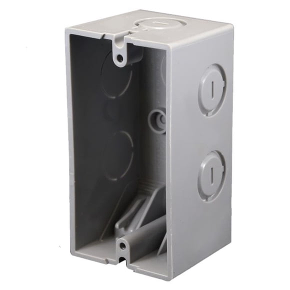 Carcasa eléctrica Cantex Handy Box New SGL 12cuin gris