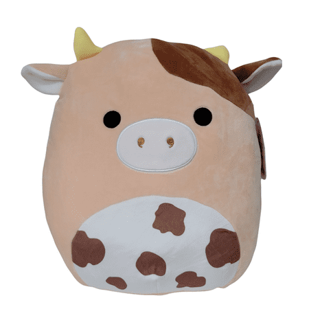 Squishmallows Official Kellytoys Plush 14 Inch Nightingale the Cow Ultimate Soft Animal Stuffed