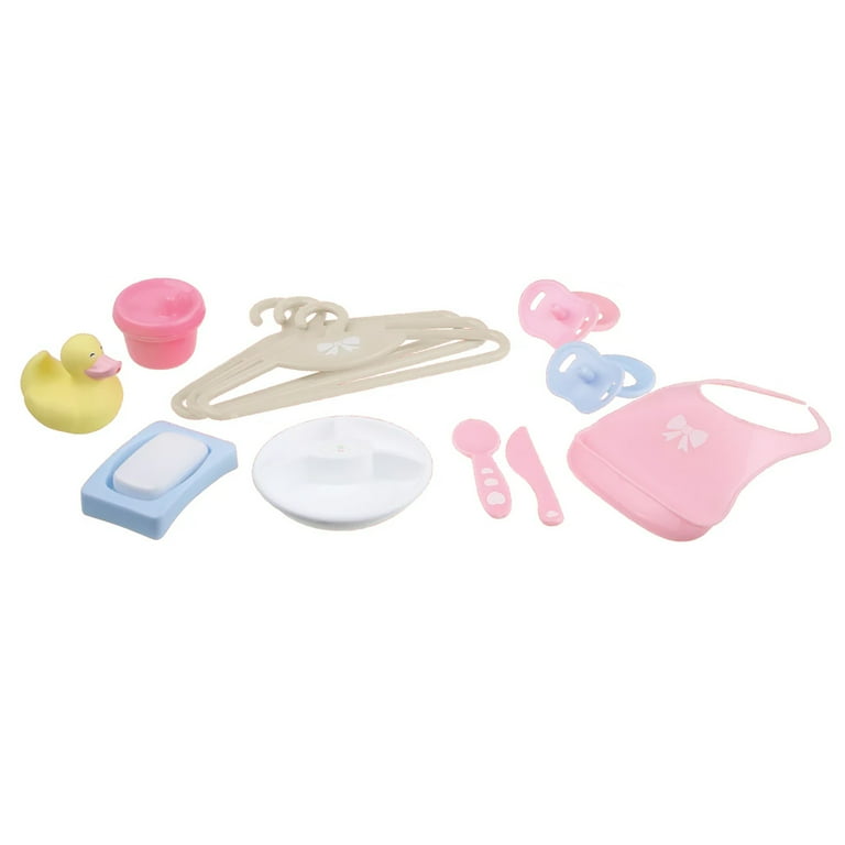 JC Toys For Keeps! Baby Doll Essentials Accessory Bag, 29 Pieces