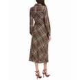 thumbnail image 2 of IPPONELLI womens  Printed Shirtdress, s, Brown, 2 of 3