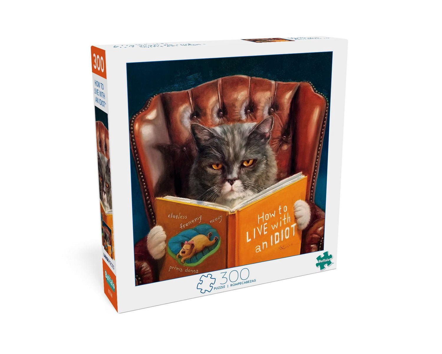 Buffalo Games - Art of Play - How To Live With An Idiot - 300 Piece Jigsaw Puzzle