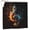 Iron, variant on Flaming Music Notes Fire Shower Curtain with 12 Plastic Hooks Washable Polyester Fabric Bathroom 72x72 Inch