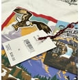 thumbnail image 3 of Born Fly Men's Anytown USA Embroidered Premium Tee T-Shirt in White (Medium, White), 3 of 3