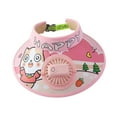 thumbnail image 3 of Sombrero para ventilador de refrigeración,Top vacío de dibujos animados,Sombrero deportivo para niños que acampan,Niñas deportivas gato rosa, 3 of 8