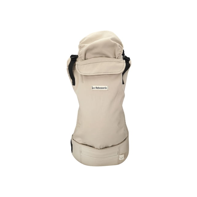 La Rebozería Portabebé ergonómico Nukú Gabardina Lisa firme y ajustable