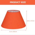 thumbnail image 4 of Small Lampshade E27 Base Wall Light Shade Retro Style Lamp Shade Accessory, 4 of 4