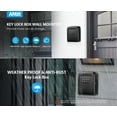 thumbnail image 3 of AMIR Key Box, Key Lock Box Combination Key Box Key Storage Box for Outside Home Warehouse Garage Office Black, 3 of 9