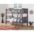 thumbnail image 2 of Pivot Direct PD-316TTSG Princeton Twin over Twin Bunk Bed in Slate Gray, 2 of 2