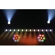 Jmaz Lighting JZ2008 Versa Flex Bar All-In-One Lighting System with 2 Movers & FX Bar