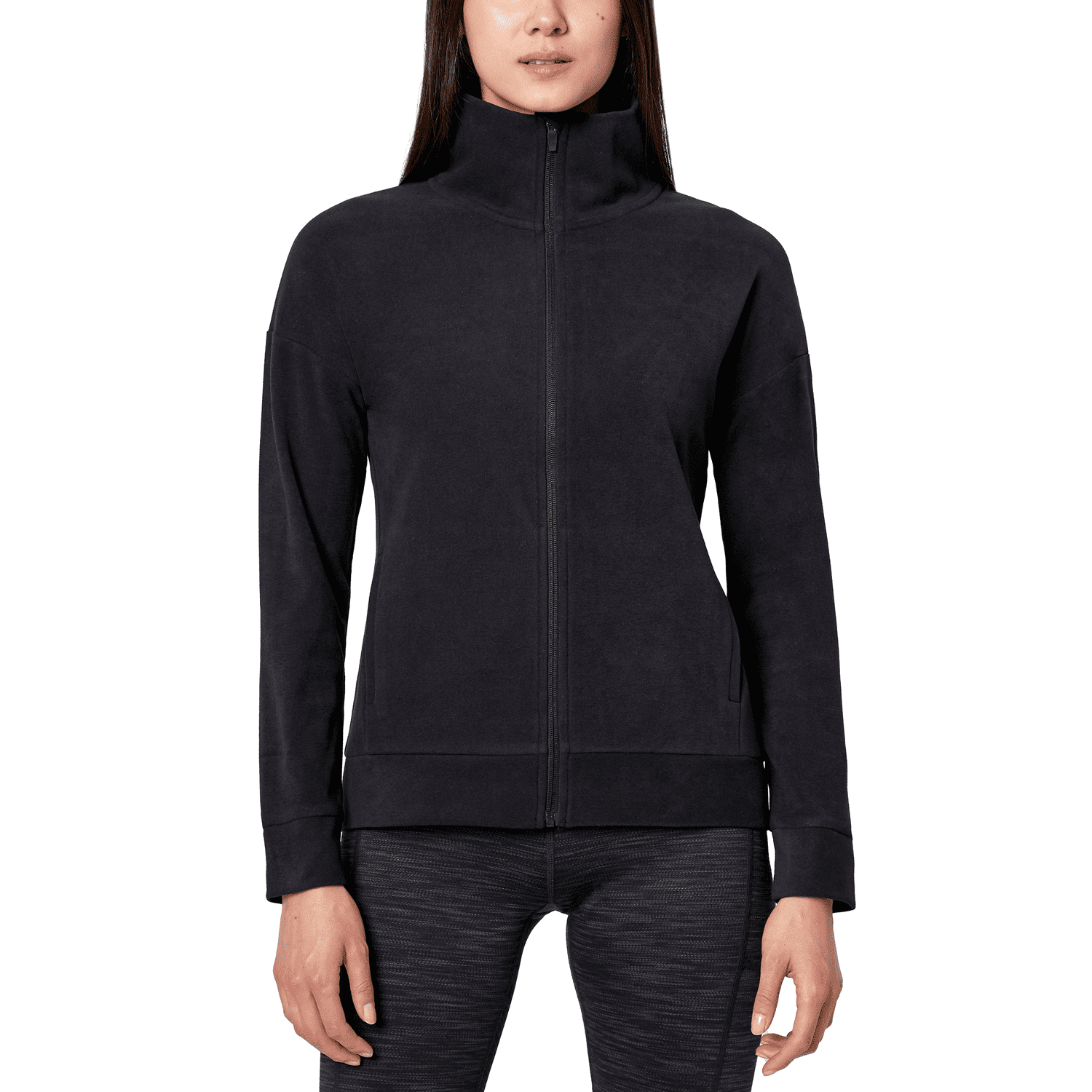 Mondetta Womens Cozy Full Zip Jacket