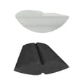 thumbnail image 4 of Tablas de equilibrio profesionales de 2 piezas para ejercicios de pilates y yoga. Gris y negro, 4 of 9