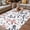 Navy blue, red, variant on Grey Pink Botanical Outdoor Rug for Patio/Deck/Porch, Non-Slip Large Area Rug 5 x 7 Ft, Watercolor Spring Floral Summer Leaf Indoor Outdoor Rugs Washable Area Rugs, Camping Rug Carpet Runner