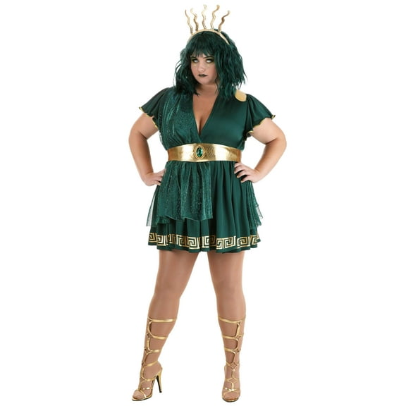 Women's Plus Size Stunning Medusa Costume