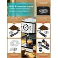 Gevi Espresso Machine with steamer 15 Bar Cappuccino Coffee Maker for Latte Mocha