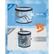 thumbnail image 2 of Tina de hielo inflable para atletas - Recuperación muscular y terapia fría - Duradera y portátil con tapa aislante - Compatible con enfriadores, interior azul/blanco, 186 gal, tamaño: 100ↀ x 90 cm, 2 of 7
