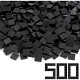 thumbnail image 5 of Black 2×2 Tile ×500 Parts and Pieces Flat MOC Bricks, Bulk Building Blocks for Smooth Surface Wall Floor, Toy Accessories Compatible with Major Brands, 5 of 5