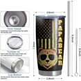 thumbnail image 6 of Gift for Dad form Daughter,Son - Papa Fathers Day Gift from Kid - Present for Dad - Birthday Gifts for Dad - Papa Bear Coffee Mug Tumbler 20Oz, 6 of 6