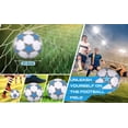 thumbnail image 2 of Maytalsory Size 5 Soccer Ball With Rubber Bladder For Excellent Air Retention Fun Footballs white, 2 of 6