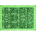 thumbnail image 1 of Ahgly Company Indoor Rectangle Oriental Green Traditional Area Rugs, 5' x 8', 1 of 4