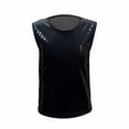 thumbnail image 6 of Glisme Girls Tank Top Sequin Applique Sleeveless Tank Tee Party Performance Shiny Glitter Casual Tee For Toddler Youth Teen Child Versatile Top Size 160 Black, 6 of 6