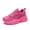 HOT PINK, variant on Women's Platform Chunky Fashion Sneakers Jaxon Walking Lace-Up Comfortable Dad Sneakers Workout Sport Work Casual Tennis Shoes
