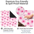 thumbnail image 4 of Floral Print Non-Slip Mat for Game Tables 31.5x31.5 Inches Rubber Surface Ideal for Mahjong and Various Card Game Activities, 4 of 7