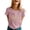 Pink, variant on Aayomet Short Sleeve Shirts For Women Womens Tops Dressy Casual Shirred V Neck T Shirts Ruffle Sleeve Tops Summer Fashion,Blue L