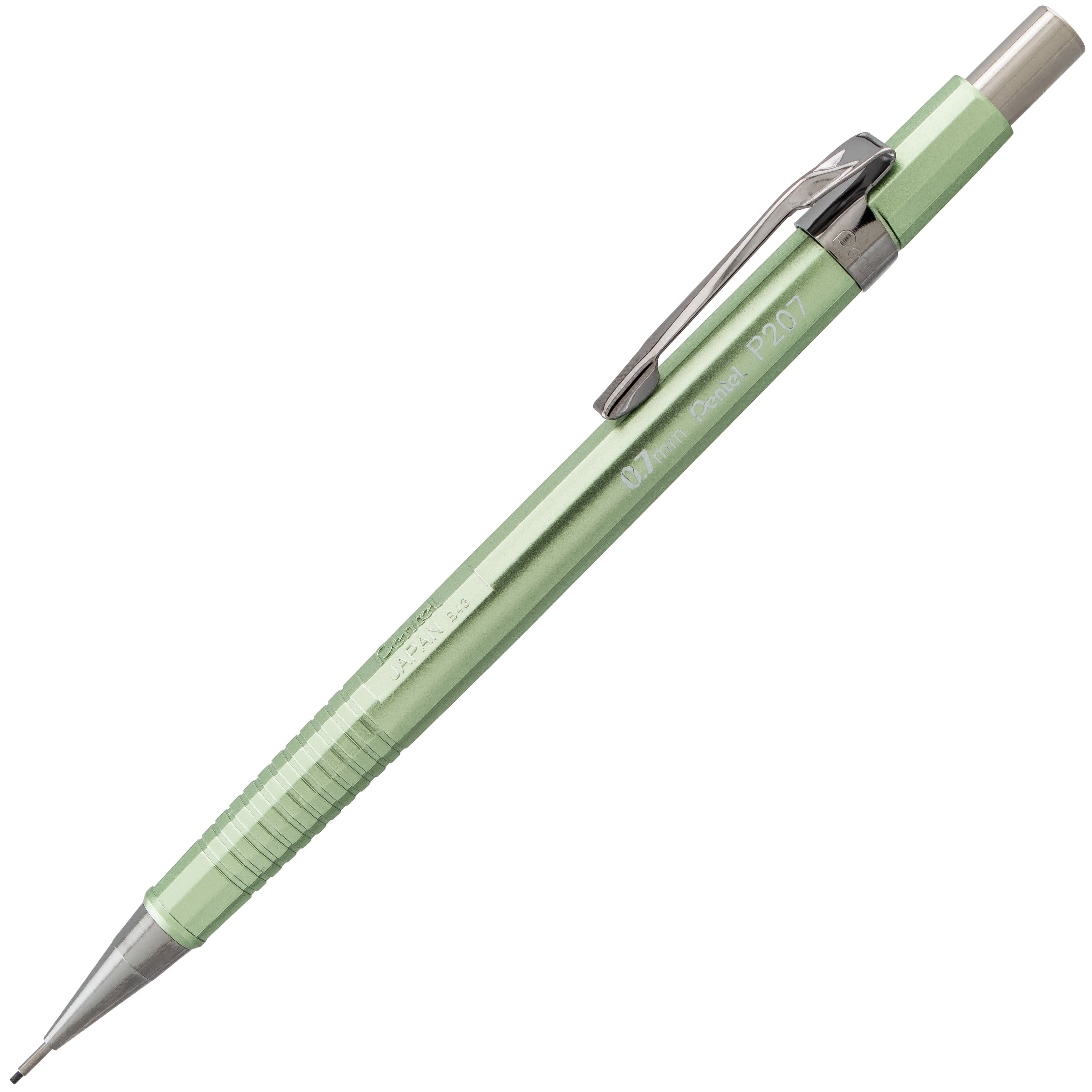Pentel Sharp Mechanical Pencil, 0.7mm, Metallic Barrels