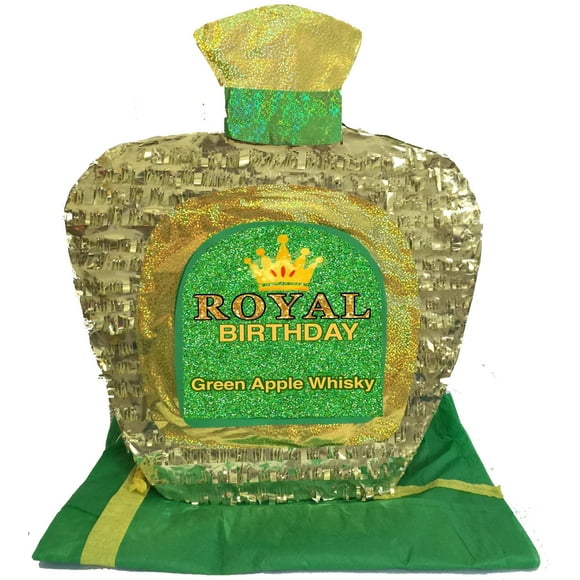 Whiskey Bottle Pinata Adult Party Favor Adult Gag Gifts 17"