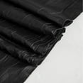 BalsaCircle 90" x 90" Black Metallic Crinkled Taffeta Square Table ...