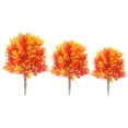 thumbnail image 1 of Shisuyan 3pcs Simulation Maple Tree Model Ornament Tree Model Micro Landscaping Decoration, 1 of 8